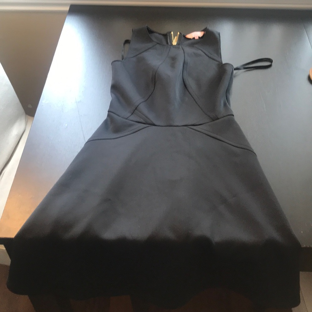 black dress